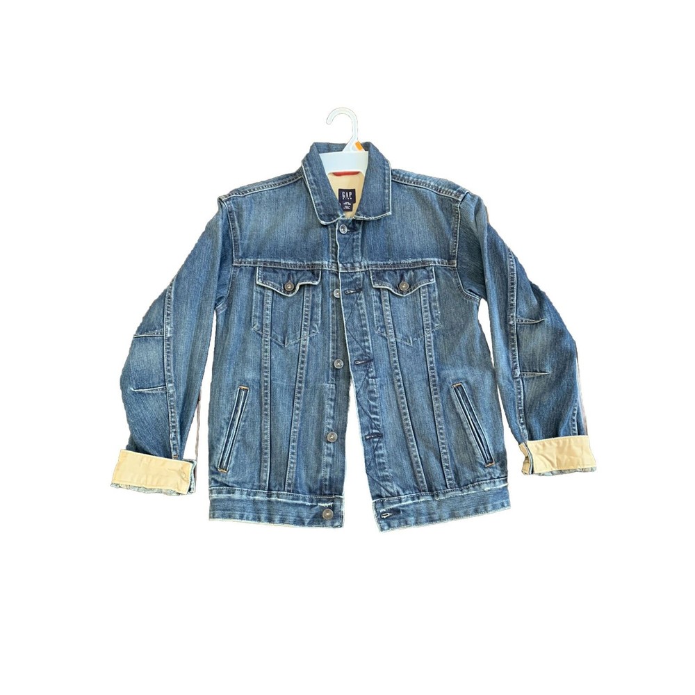 GAP KIDS Girls Size XXL 14-16 Blue Jean Jacket NICE